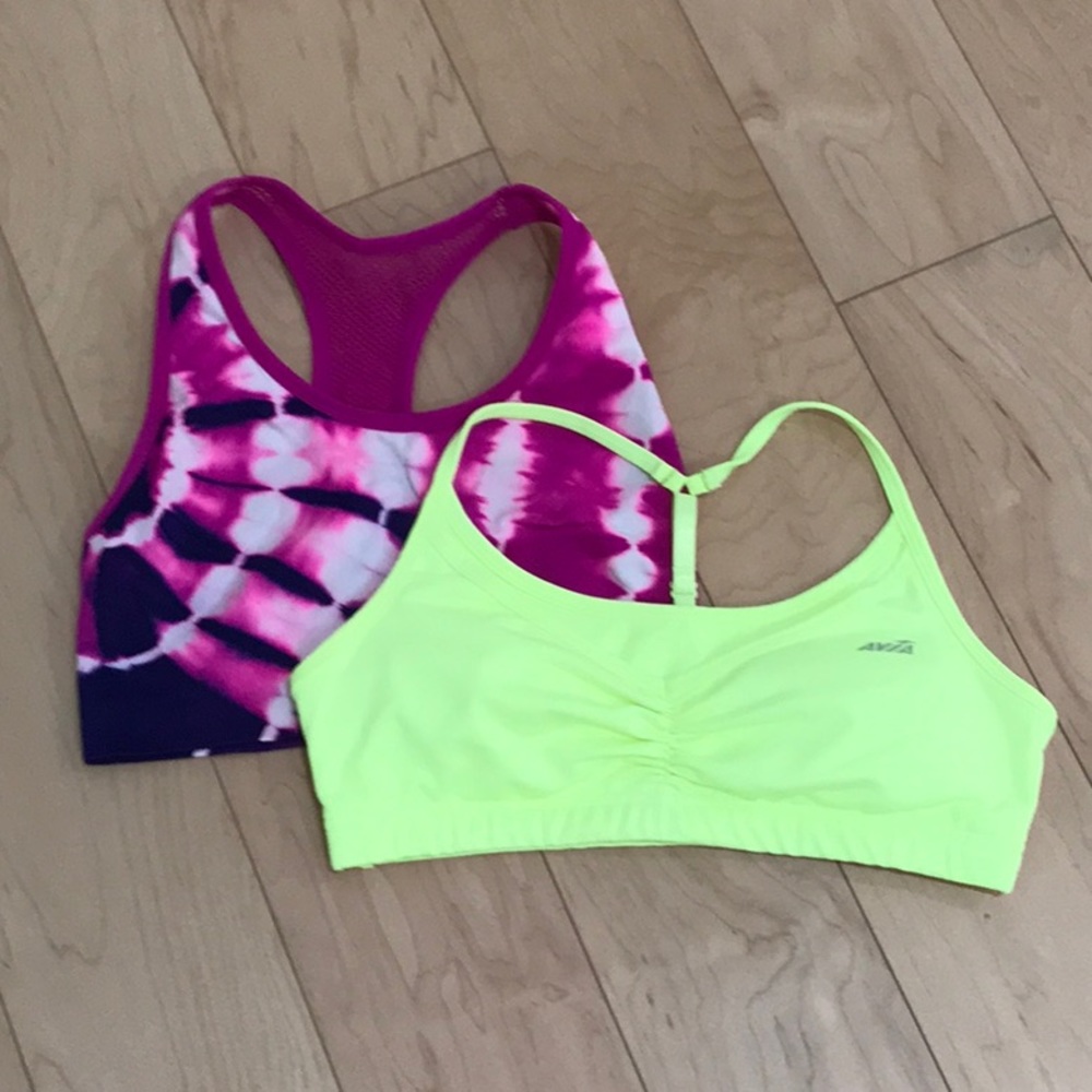 NWOT Avia & Spalding Sports Bra Bundle Size M